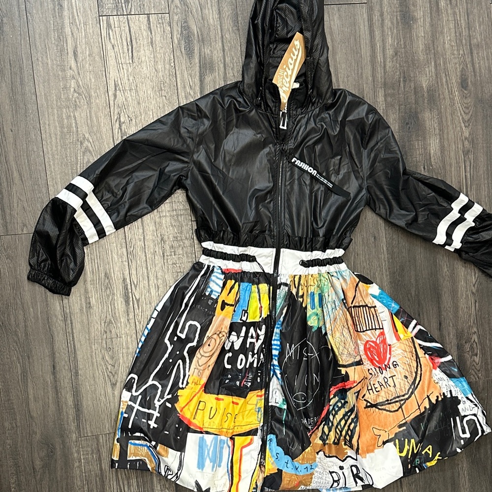 Trendy Black Artistic dress
 by Trendyol